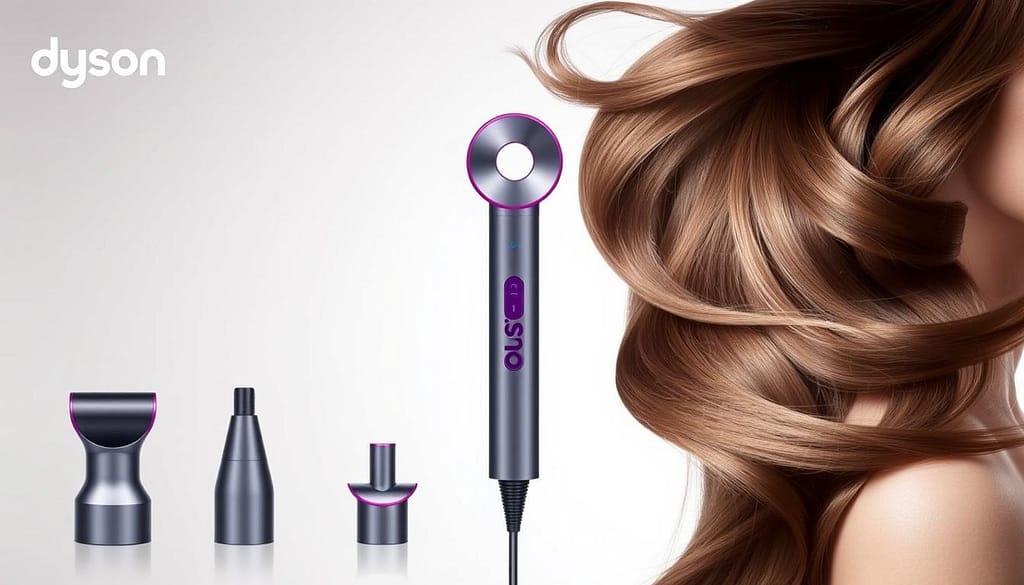 Dyson Airwrap hair styling technology