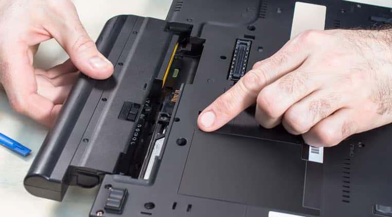 remove laptop battery